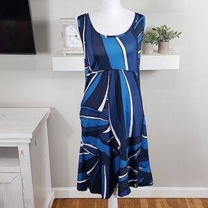 Lole Women's Multicolor Active Sleeveless Open Back Sport Dress